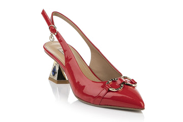 7542 Marino Fabiani Sandals / Red